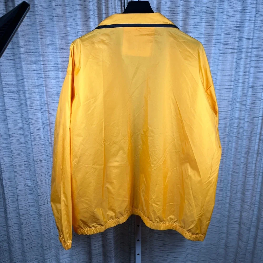 Vintage Original‎ Windbreaker Men's Yellow Lightweight Zip Jacket Size XX